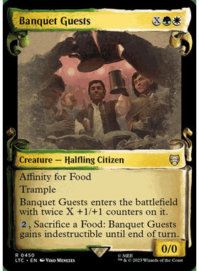 万智牌 宴会客人 Banquet Guests 金 多 LTR