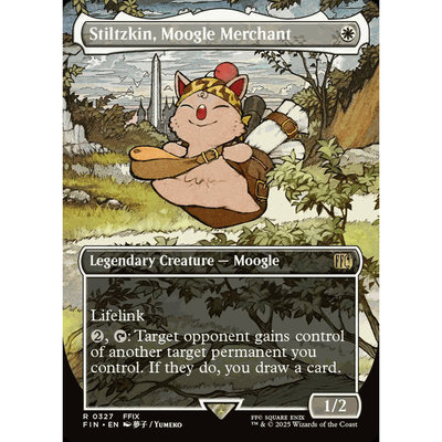 万智牌莫古力商人斯蒂尔兹金Stiltzkin, Moogle Merchant英文日文