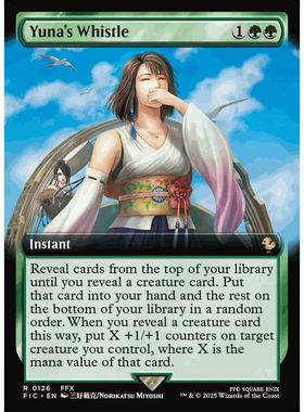 FIC 126 尤娜的指哨 万智牌 Yuna's Whistle 扩画