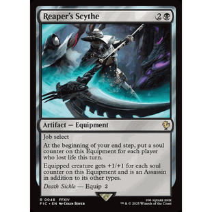 万智牌 最终幻想指挥官 FIC 钐镰客的镰刀 英文 扩画 平/闪