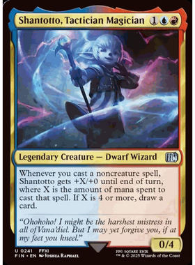 FIN 万智牌 241 联邦军师香托托 Shantotto, Tactician Magician