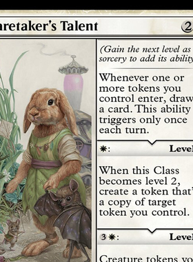 万智牌 照护者才能 Caretaker's Talent 闪 斑隆洛 BLB