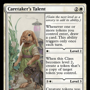 万智牌 照护者才能 Caretaker's Talent 闪 斑隆洛 BLB