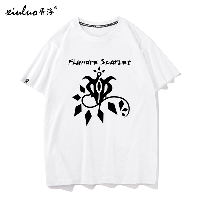 秀洛东方project短袖T恤男女博丽灵梦半袖雾雨魔理沙二次元衣服