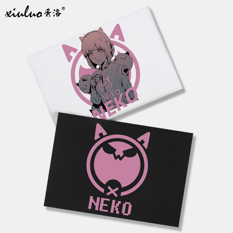 秀洛NEKO电子音乐世界手游赛特斯2上衣Cytus 2周边t恤男短袖宽松