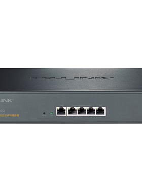 普联TP-LINK TL-ER2200G 千兆5口企业有线路由器多wan口宽带叠加1000M商用远程上网行为管理AC控制分线分流器