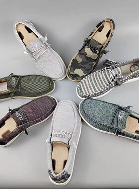 出口欧美大码男鞋春夏季轻便透气软底休闲鞋断码清仓捡漏平底男鞋