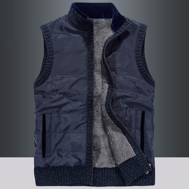 马甲男秋冬1004hPPOK针织无袖外套休闲加绒保暖开衫毛衣潮流背心,男装,常规马甲,淘宝优惠券,粉丝福利购,淘宝优惠卷