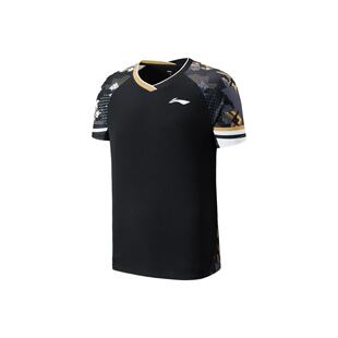 李宁羽毛球服男女比赛速干运动短袖T恤省队系列大赛服AAYW049/050