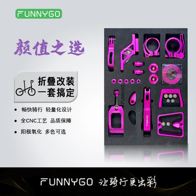 FUNNYGO折叠车DIY心情件11套件