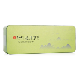 2025茶叶上市艺福堂茶叶雨前口碑龙井茶杭州特产春绿茶尝鲜装50g