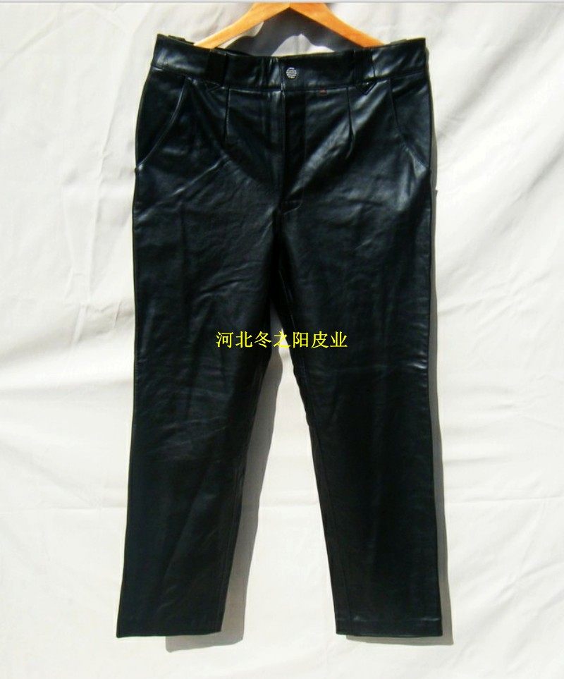 Pantalon cuir homme pour hiver - Ref 1479137 Image 1
