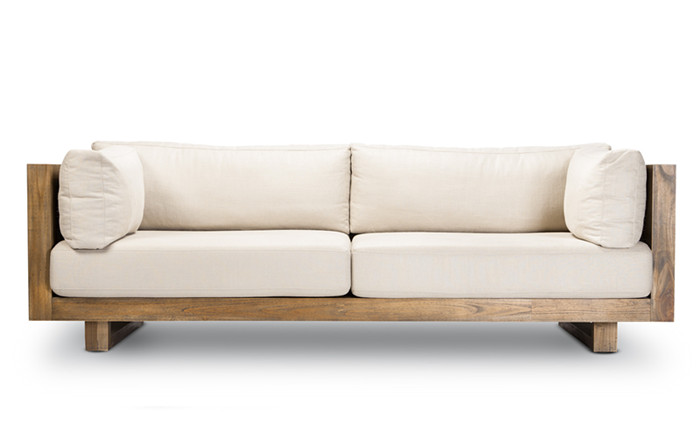 美式loft复古沙发 欧式三人沙发 酒店卡座组合 沙发椅实木沙发椅