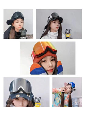 现货 雪落公园 POC亚洲款 蔡司镜片 Lid防雾单板双板滑雪镜代购5