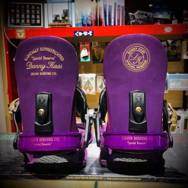 雪落公园 全球限量 union 固定器 男款单板滑雪固定器  清仓收藏