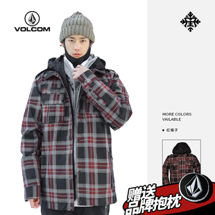 送抱枕货钻石帽衫 雪落公园  VOLCOM钻石 男女同款 滑雪服 2390 5