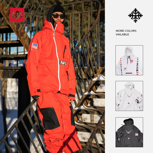 2425现货686男款保暖滑雪服单板