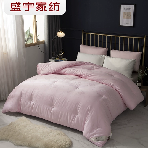 盛宇 Домашнее текстильное волокно цветы с помощью основного волокна двойным человеком. Преимущества Осенни и зимней теплом и зимним ядром