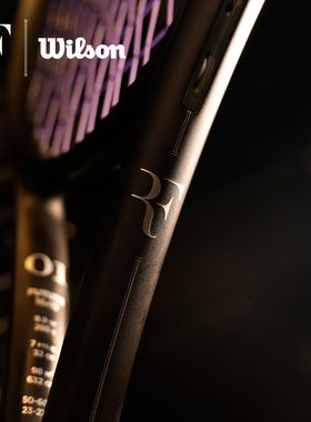 Wilson小黑拍郑钦文同款网球拍费德勒RF 01威尔逊RF97碳素PS V14