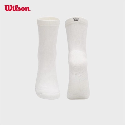 Wilson威尔逊2023新款薰衣草专业网球袜威尔胜羽毛球棉制运动袜子