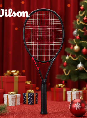 Wilson威尔胜2025新款CLASH V3男女专业碳纤维网球拍小黑拍
