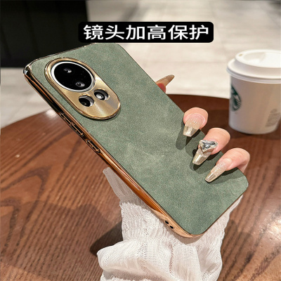 适用高级感小羊皮纹华为nova12手机壳新款Nova11pro简约nova13电镀10全包镜头nova9防摔Nova8/7保护套5g男女
