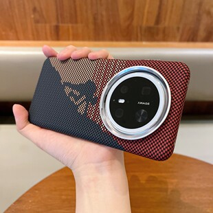 适用华为mate70手机壳新款Mate60pro+简约PC硬全包防摔凯夫拉碳纤维纹mate80promax高端商务男女款轻薄高级感