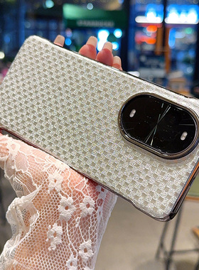 适用华为nova13手机壳新款无边框Nova14pro时尚高级14ultra轻奢个性电镀nova12半包保护套散热5g简约男女外壳