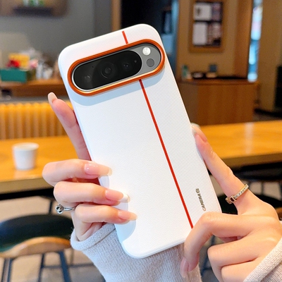 适用于Google谷歌pixel9pro手机壳pixel9新款保护套pixel9proxl电镀素皮防摔Pixel超薄的9男9a女9pro高级感xl