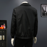 2026男装春季新款翻领夹克外套假模图D2178985P170，男装夹克，电商D217