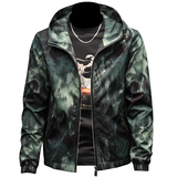 2024男装秋季新款连帽夹克外套D21788881P140，男装夹克，电商D217