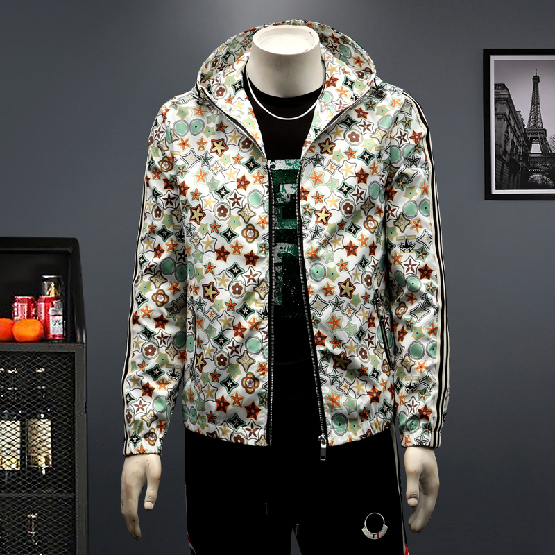 2025男装春季新款连帽夹克外套假模图D2178980P145，男装夹克，电商D217