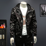 2024男装秋季新款连帽夹克外套D21788991P150，男装夹克，电商D217