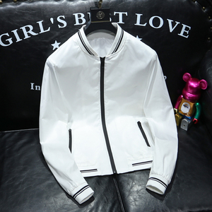 2026春季新款棒球领纯色夹克外套沙发图 D217 8606 P120,男装夹克,电商D217