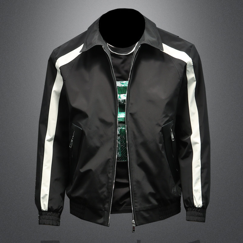 2026男装春季新款翻领夹克外套镂空图D2178986P170，男装夹克，电商D217