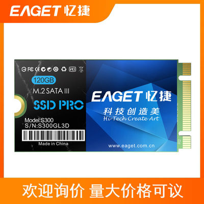 Eaget/忆捷S300-1TB固态512g 128g（2242、NGFF）256g