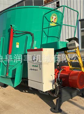 全混合OFQ日制备机牛羊马青储拌料重机自动称牧混场TM粮R合机