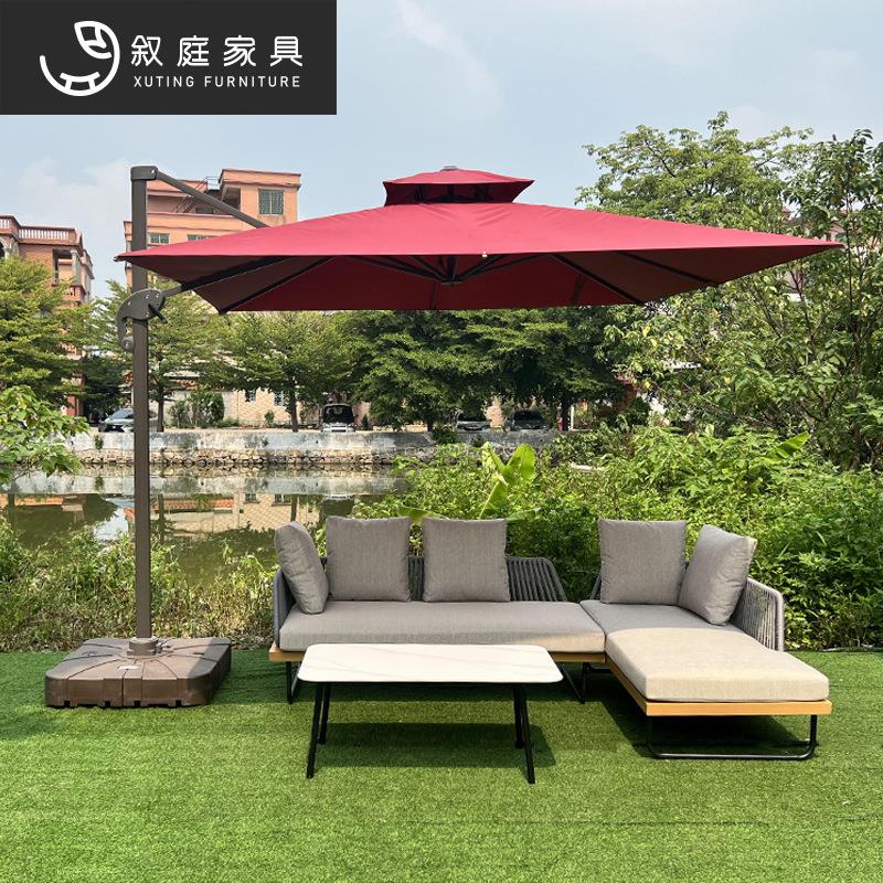 户外休闲绳编沙发家具院外花园庭外摆防水防晒织手工编室22-7-0-