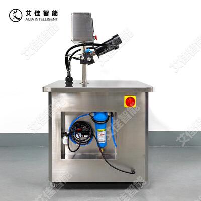 双工化位妆品璃子IAR瓶负离空气吹瓶清洗机半自动玻手动香水瓶除