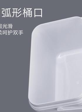 pp质五金收纳桶可白色坐鱼饵钓材涂鱼方桶1-25JUHL升料桶塑料桶