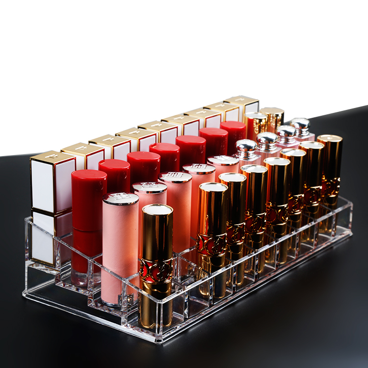 加厚透明口红唇膏展示架