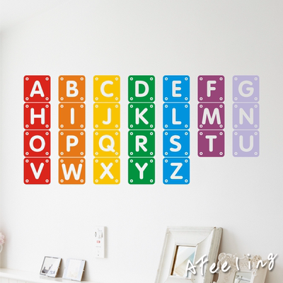 卡通儿童房间教室墙贴