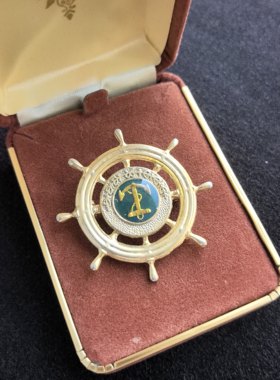 中古vintage复古宫廷风胸针女高级感轻奢小众设计感胸花别针配饰