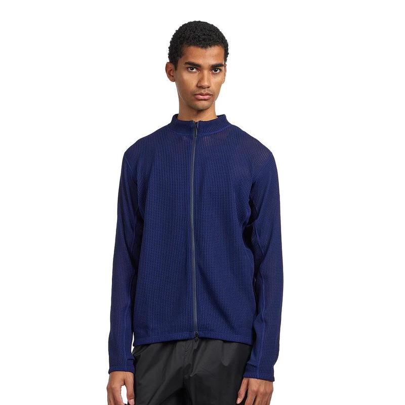 代购Goldwin男士运动夹克速干吸湿排汗防臭双面透气深钴蓝色