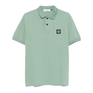 透气舒适弹力棉质休闲运动衬衫 STONE 衫 ISLAND男士 Polo