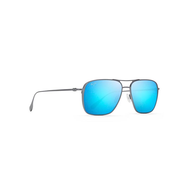 海外代购MauiJim男女太阳眼镜偏光防眩光钛架方形框户外出行驾车