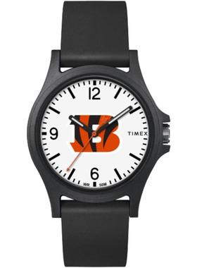 代购Timex天美时男士腕表夜光计时防震50米防水黑色树脂防水