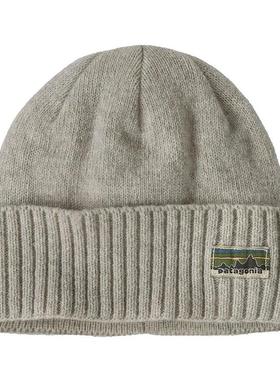 代购PATAGONIA Brodeo Beanie男士帽子防寒棉质冬季户外针织帽
