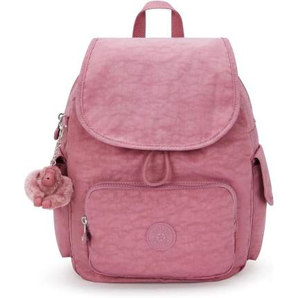 代购Kipling女士双肩包防泼水磁吸闭合可调节肩带大容量轻便防水