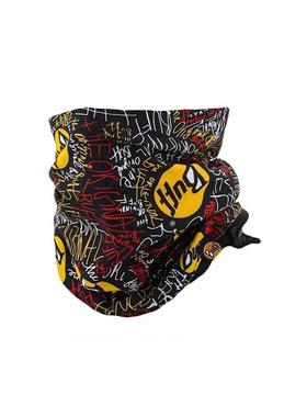 代购Buff女士围巾保暖防风黑色印花冬季户外头巾爆款潮流